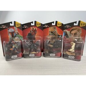 Disney Infinity 3.0 Edition Darth Maul Obi-Wan‎ Kenobi Chewbacca Boba Fett